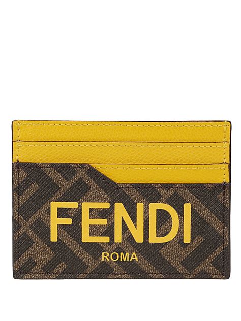 fendi business card holder|fendi card holder price.